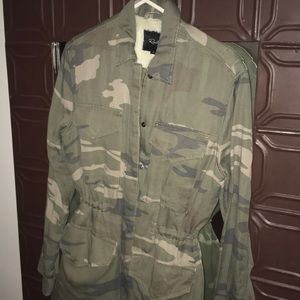 Rails Fur Lined Camo Jacket